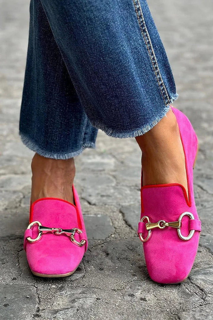 Loretta | Statement Suede Loafers