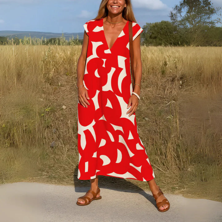 Lucy | Cutwork Detail Maxi Dress