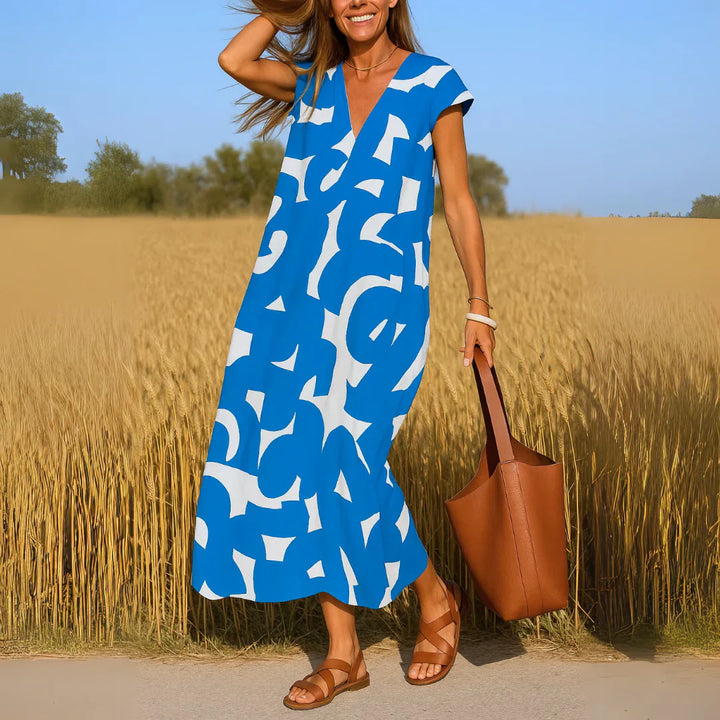 Lucy | Cutwork Detail Maxi Dress