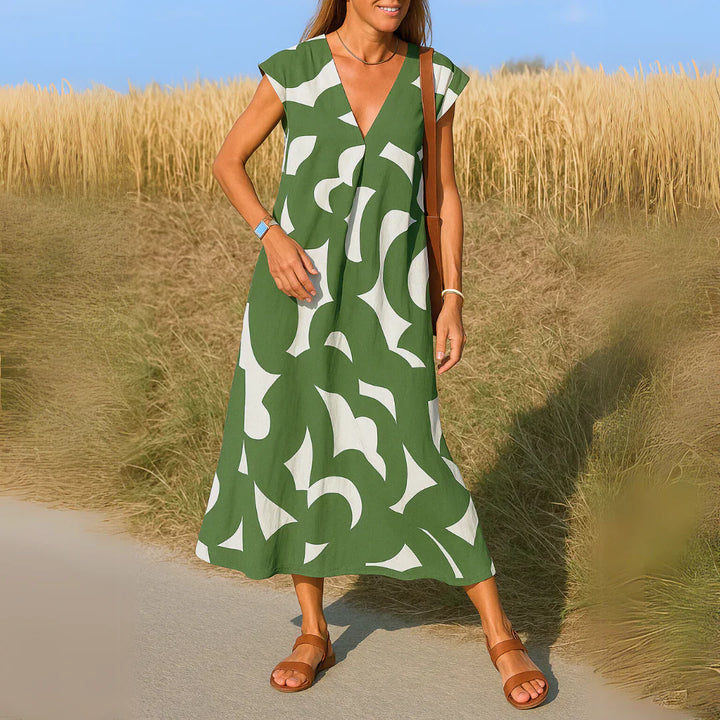 Lucy | Cutwork Detail Maxi Dress