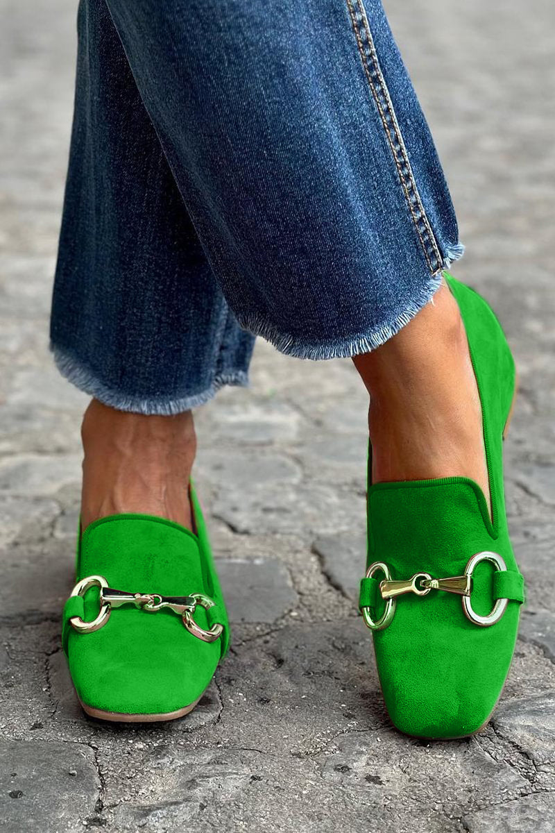Loretta | Statement Suede Loafers