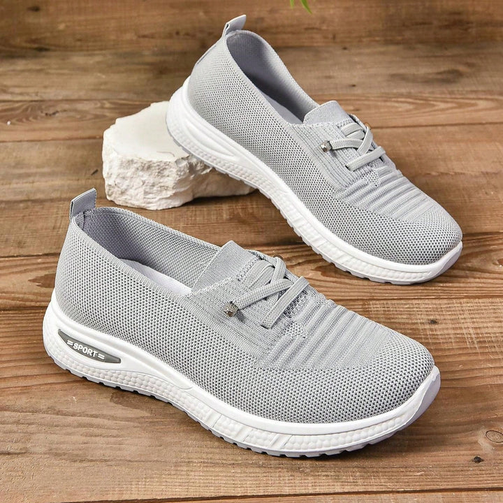 Breathable Slip On Walking Sneakers with Cushioned Support
