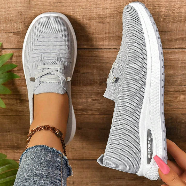 Breathable Slip On Walking Sneakers with Cushioned Support