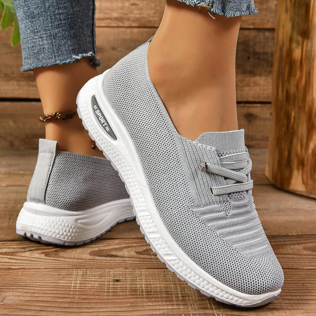 Breathable Slip On Walking Sneakers with Cushioned Support