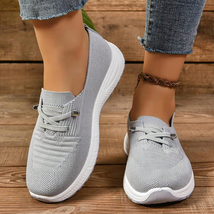 Breathable Slip On Walking Sneakers with Cushioned Support