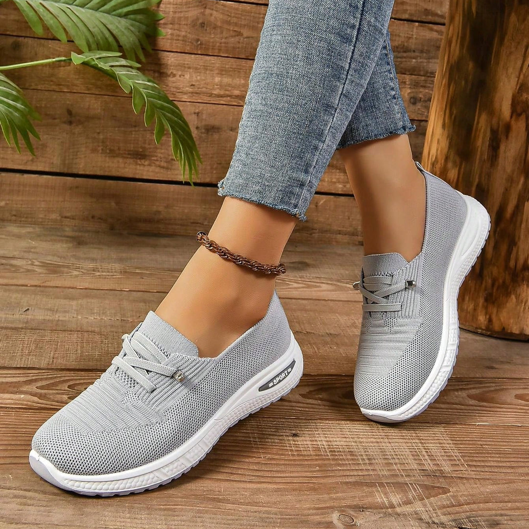 Breathable Slip On Walking Sneakers with Cushioned Support