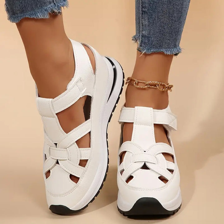 Supportive Closed Toe Arch Comfort Sandals