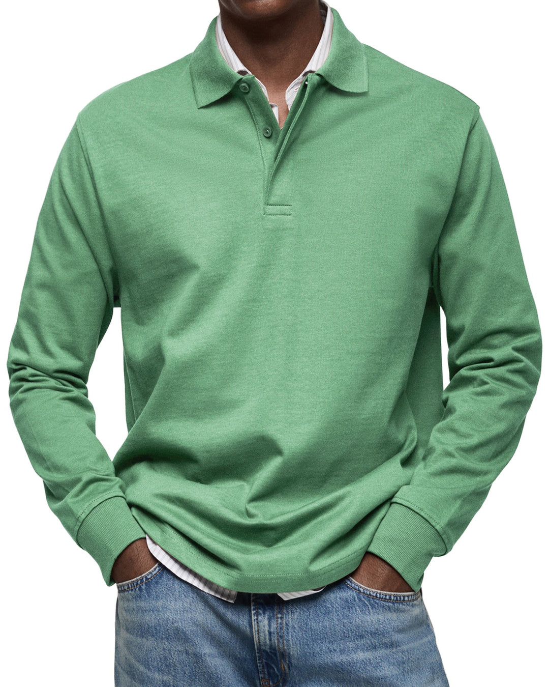 Wilton | Classic Long Sleeve Polo Shirt