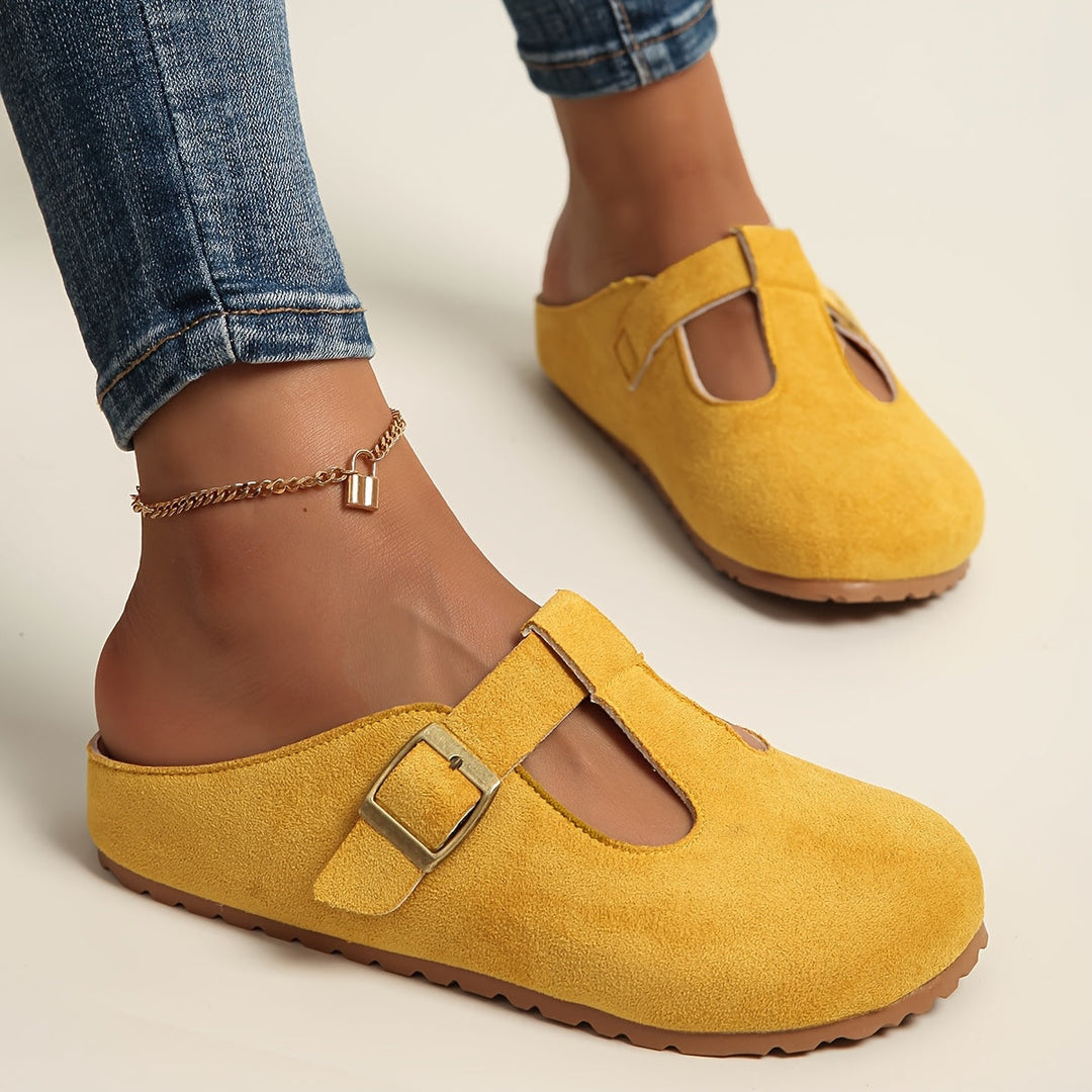 Sofia | Buckle Clog Sandals