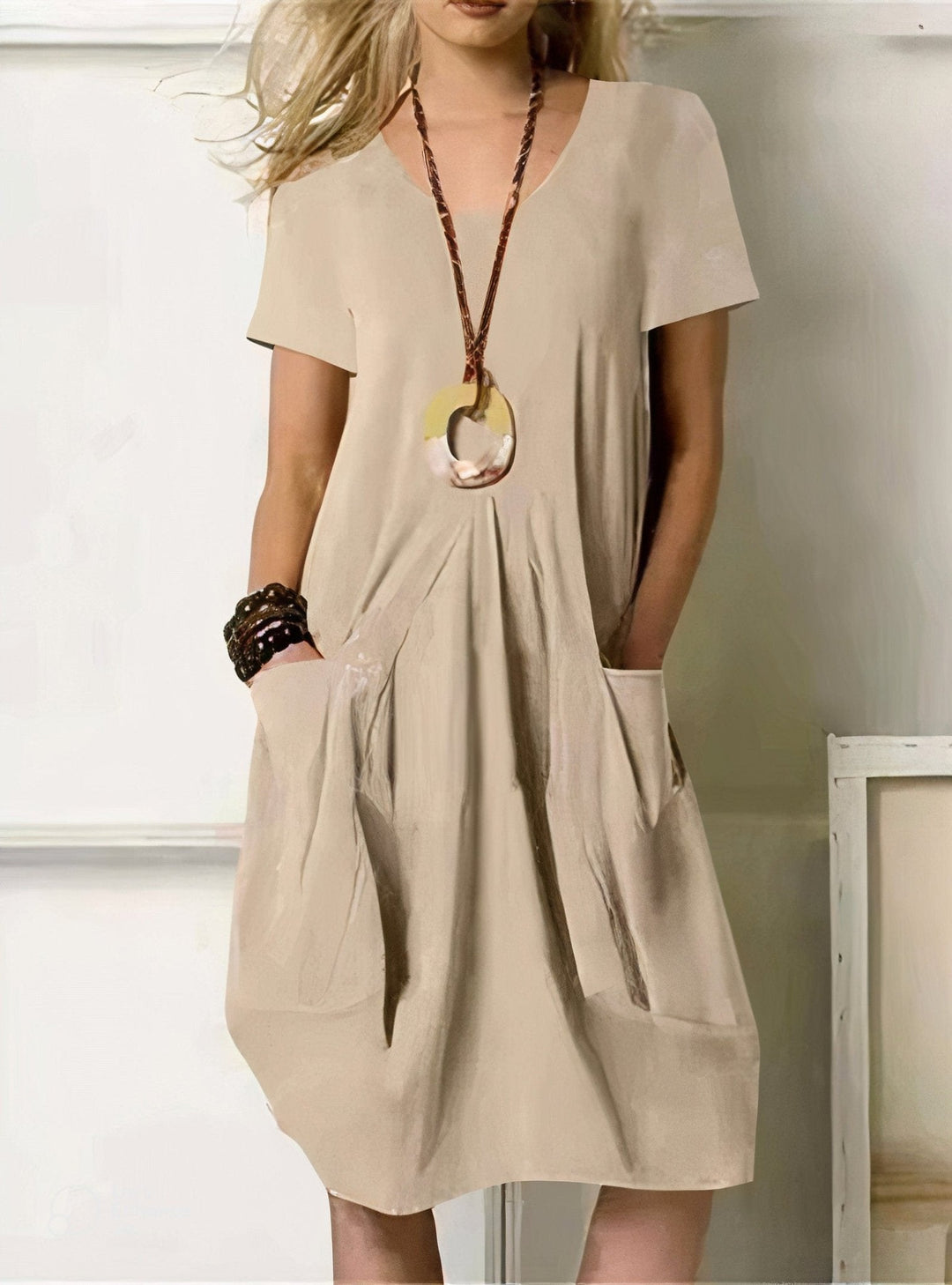 Stella | Fluid Casual Maxi Dress