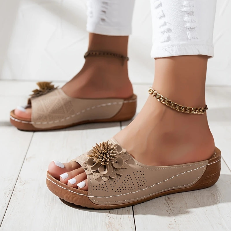 Lightweight Arch Support Comfort Wedge Sandals