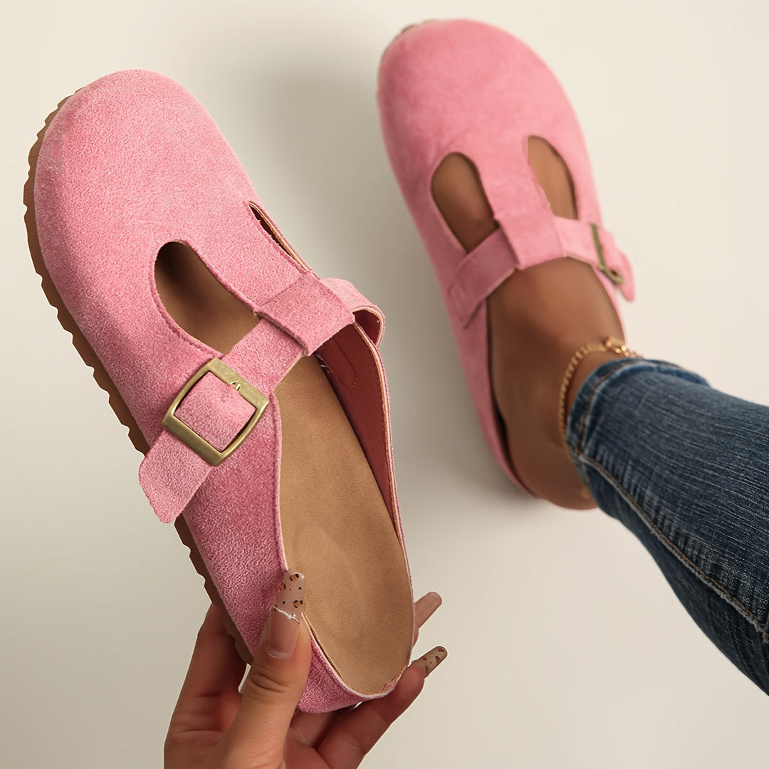 Sofia | Buckle Clog Sandals