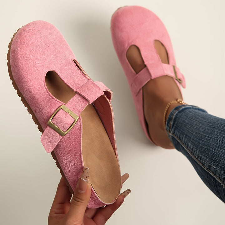Sofia | Buckle Clog Sandals