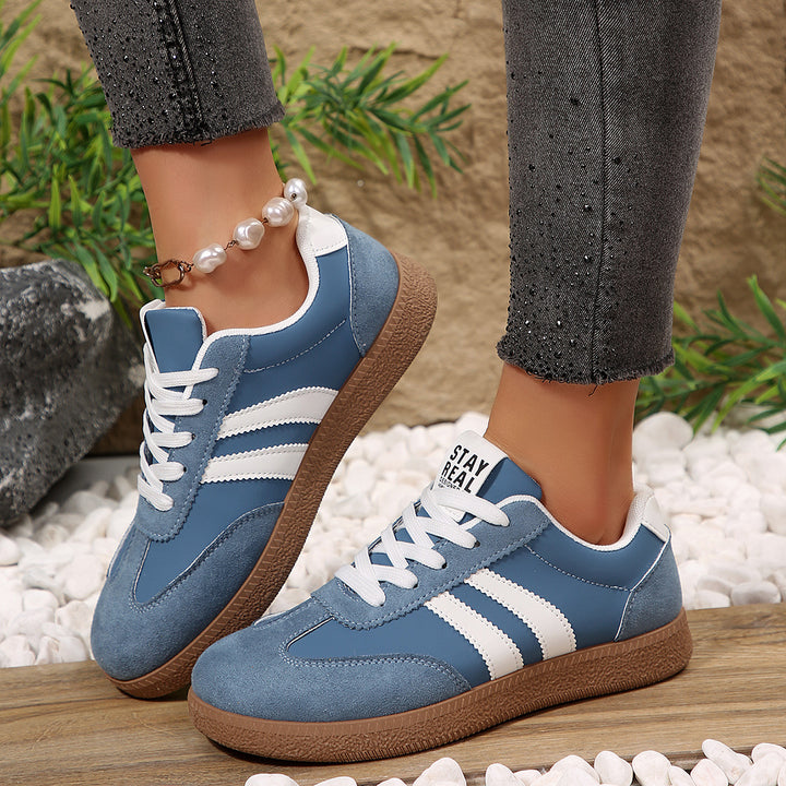 Mila | Casual Lace-Up Comfort Trainers