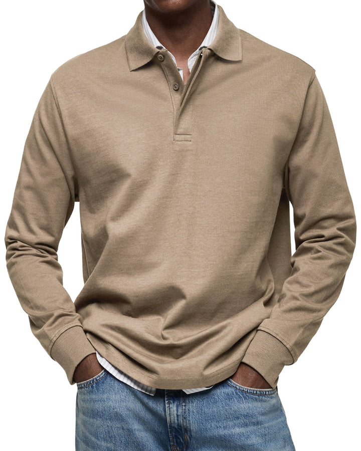 Wilton | Classic Long Sleeve Polo Shirt