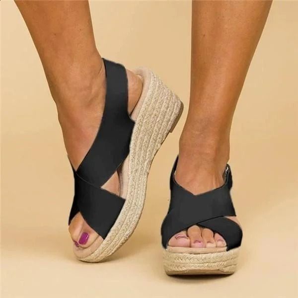 Lightweight Open Toe Warm Weather Comfort Sandals