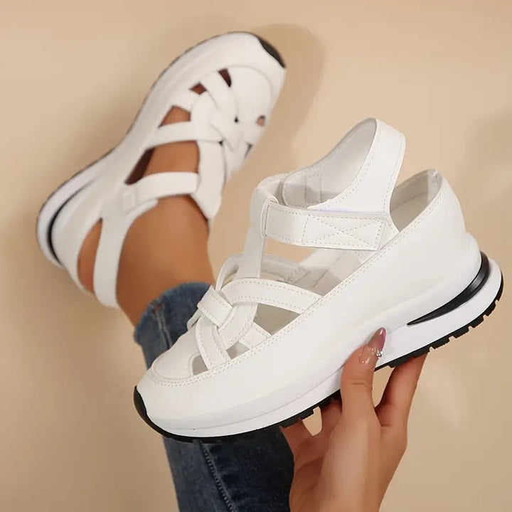 Supportive Closed Toe Arch Comfort Sandals