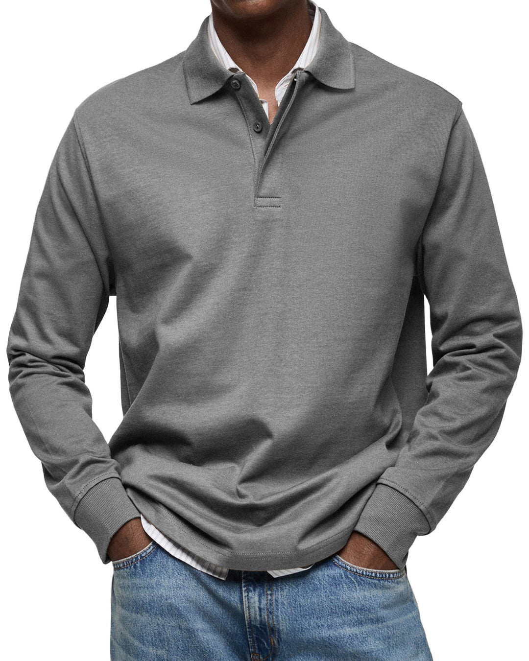 Wilton | Classic Long Sleeve Polo Shirt