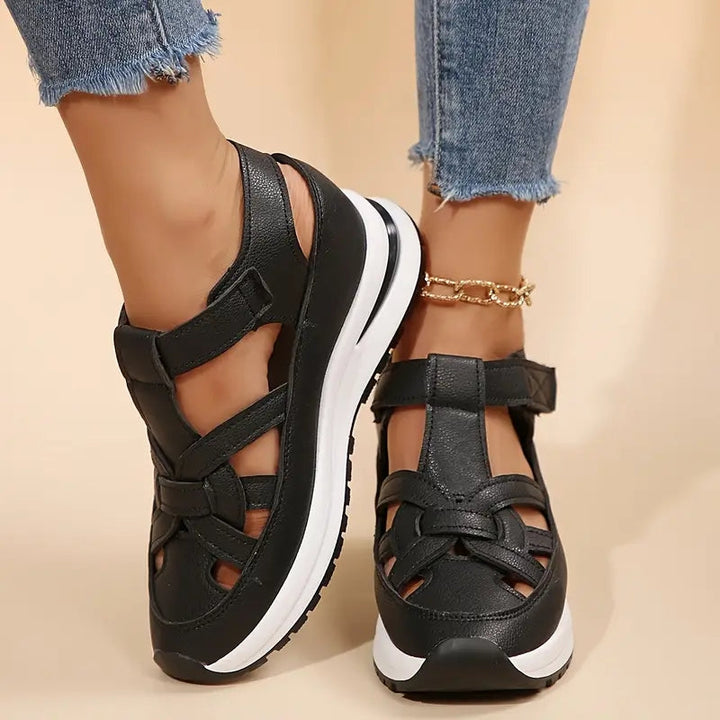 Supportive Closed Toe Arch Comfort Sandals