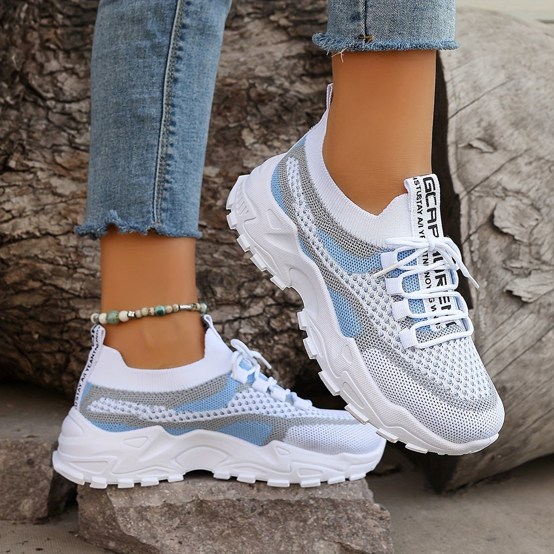 Eliza | Colour-Block Casual Sneakers