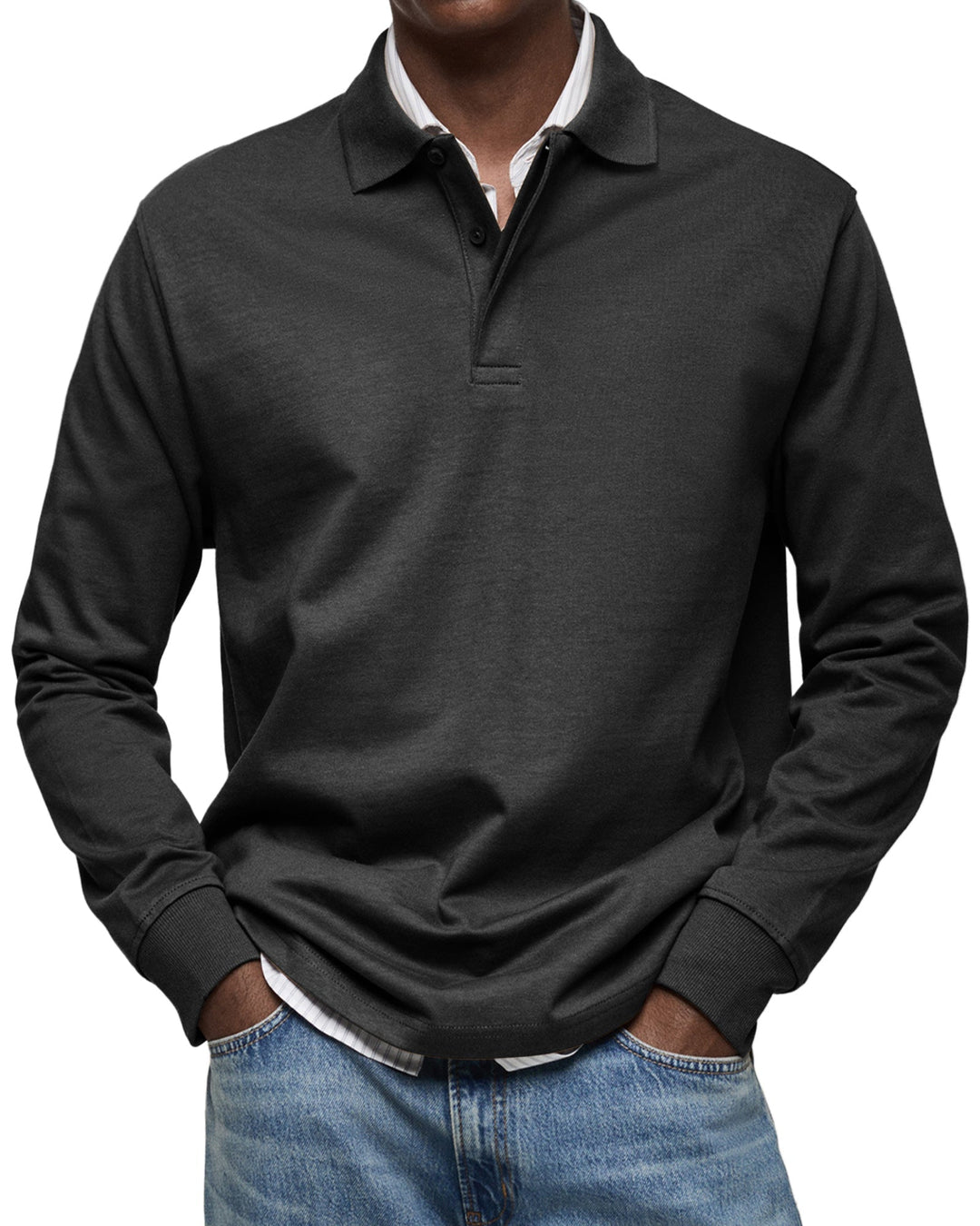 Wilton | Classic Long Sleeve Polo Shirt