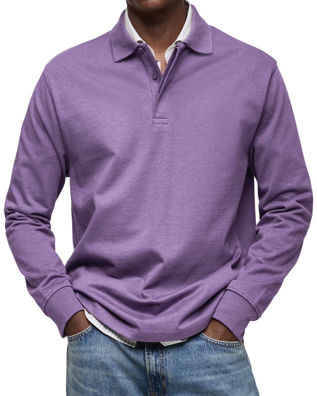 Wilton | Classic Long Sleeve Polo Shirt
