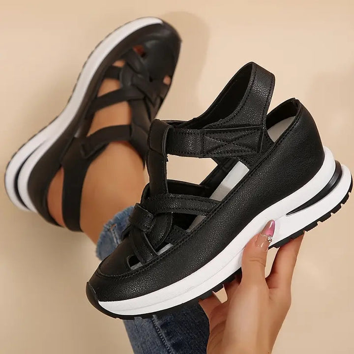 Supportive Closed Toe Arch Comfort Sandals