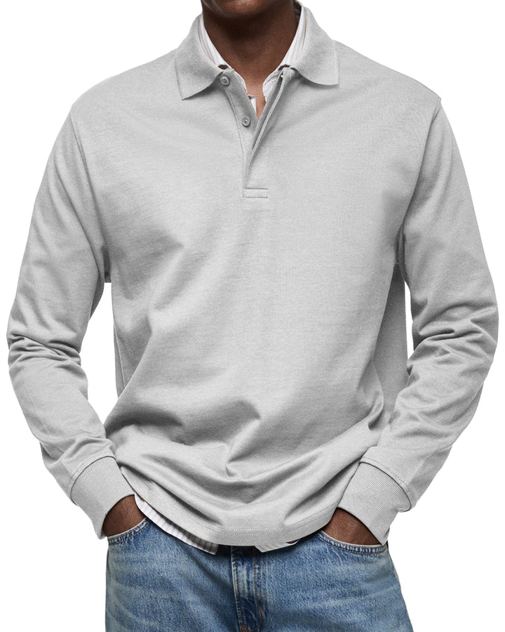 Wilton | Classic Long Sleeve Polo Shirt