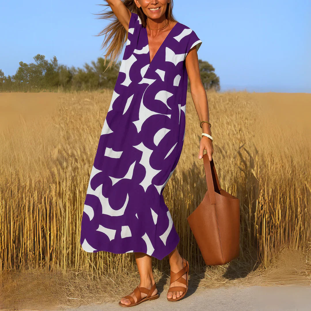 Lucy | Cutwork Detail Maxi Dress