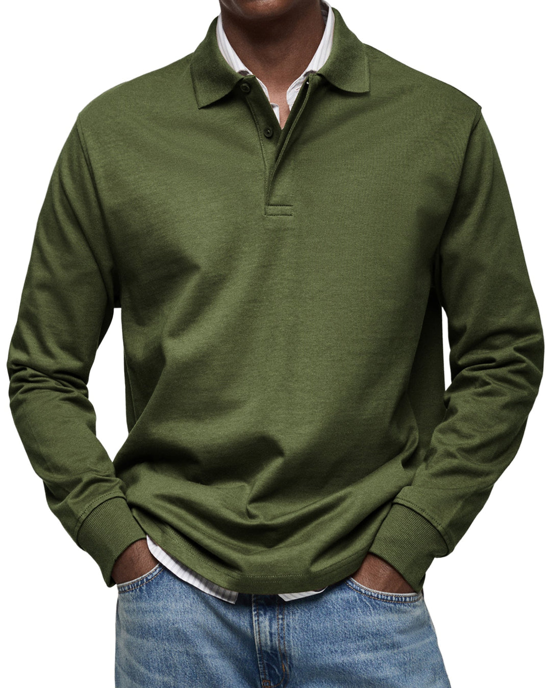 Wilton | Classic Long Sleeve Polo Shirt