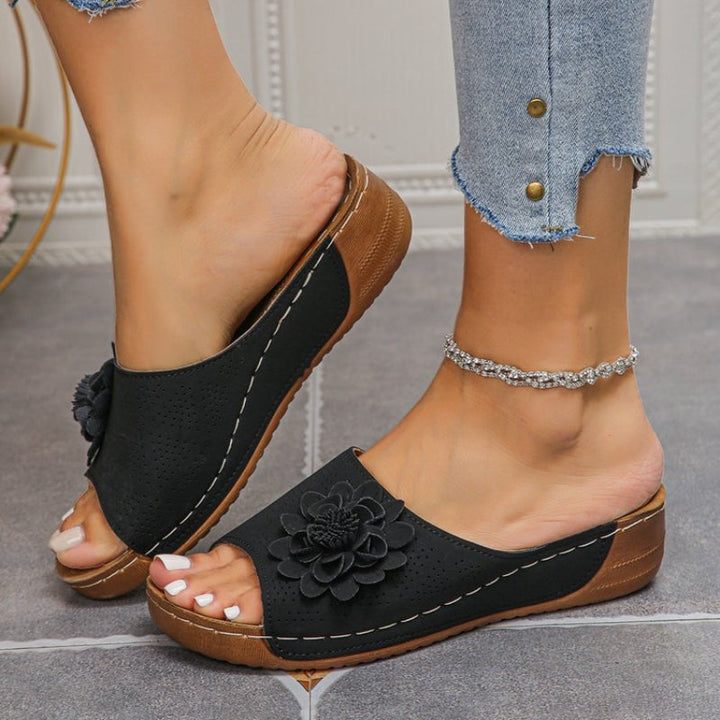 Lightweight Arch Support Comfort Wedge Sandals