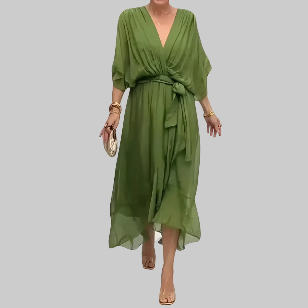 Pauline | Elegant Chiffon Dress