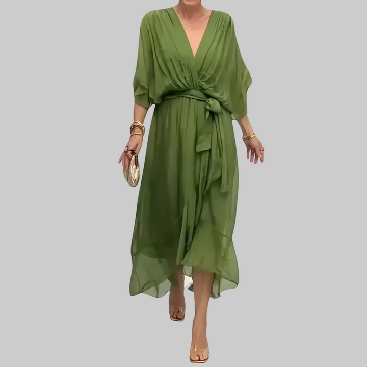 Pauline | Elegant Chiffon Dress