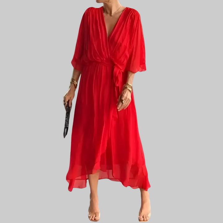Pauline | Elegant Chiffon Dress
