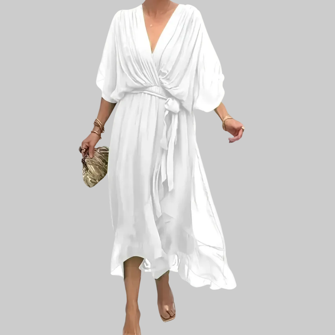 Pauline | Elegant Chiffon Dress