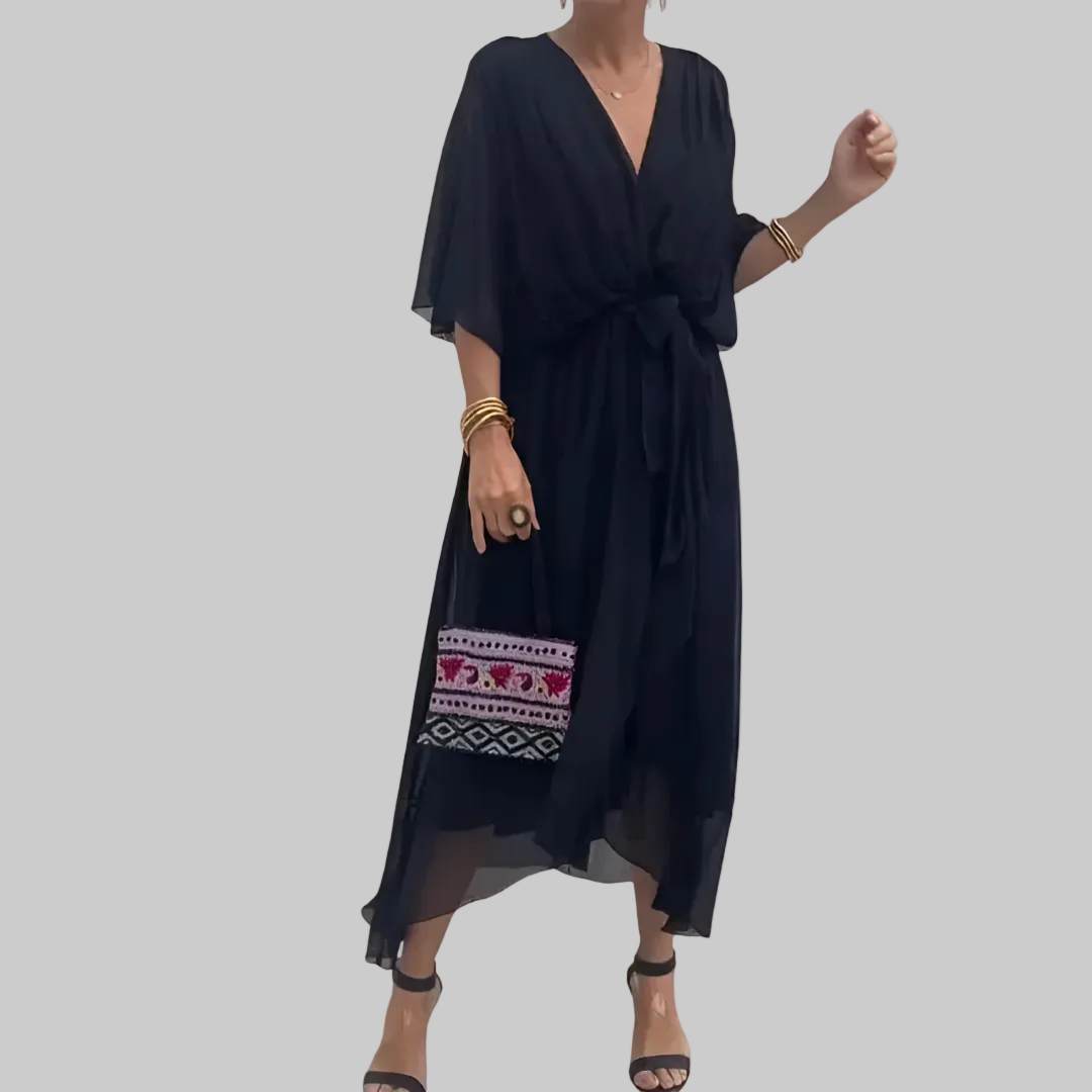 Pauline | Elegant Chiffon Dress