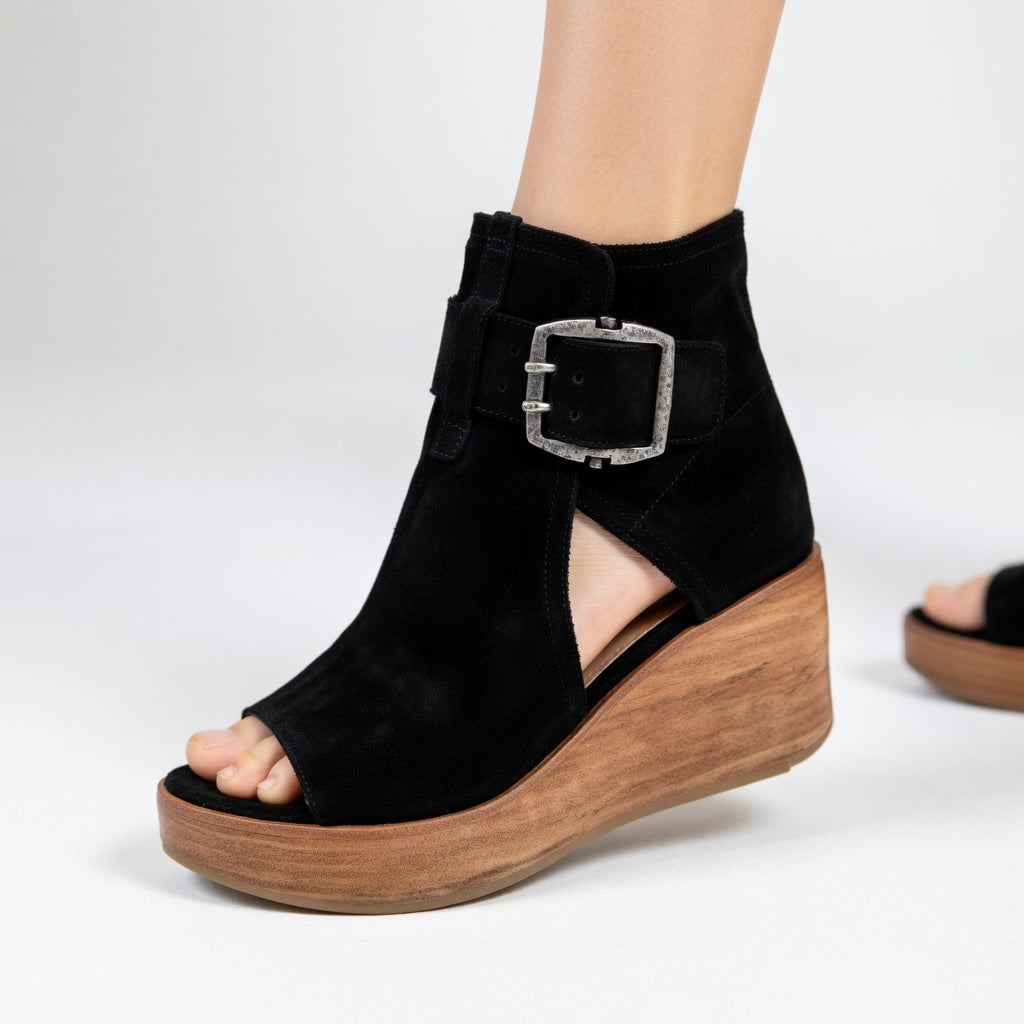 Orelia | Open Wedge Ankle Boots