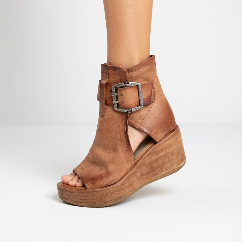 Orelia | Open Wedge Ankle Boots