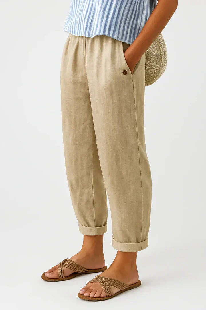 Maura | Timeless Plain Everyday Trousers