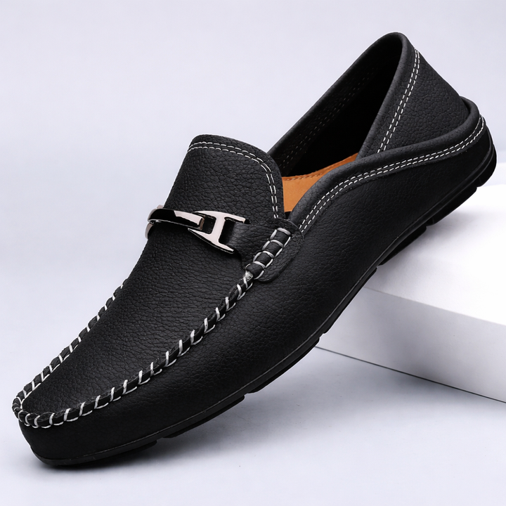 Valerio | Classic Leather Comfort Loafers