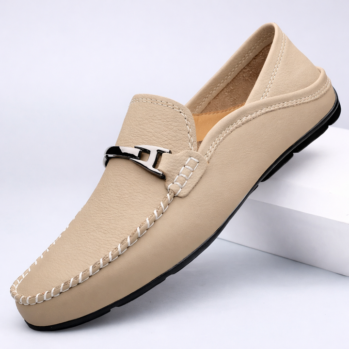 Valerio | Classic Leather Comfort Loafers