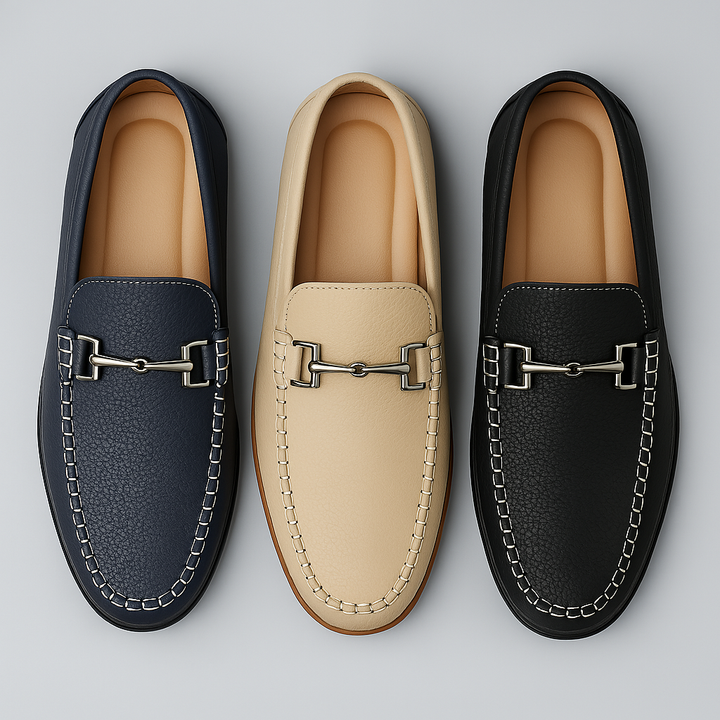 Valerio | Classic Leather Comfort Loafers