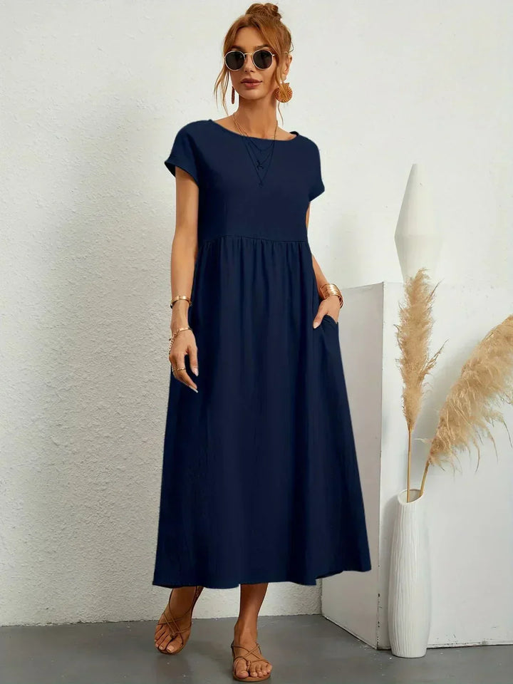 Lily | Fluid Midi Dress