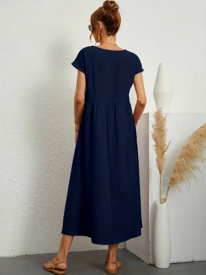 Lily | Fluid Midi Dress