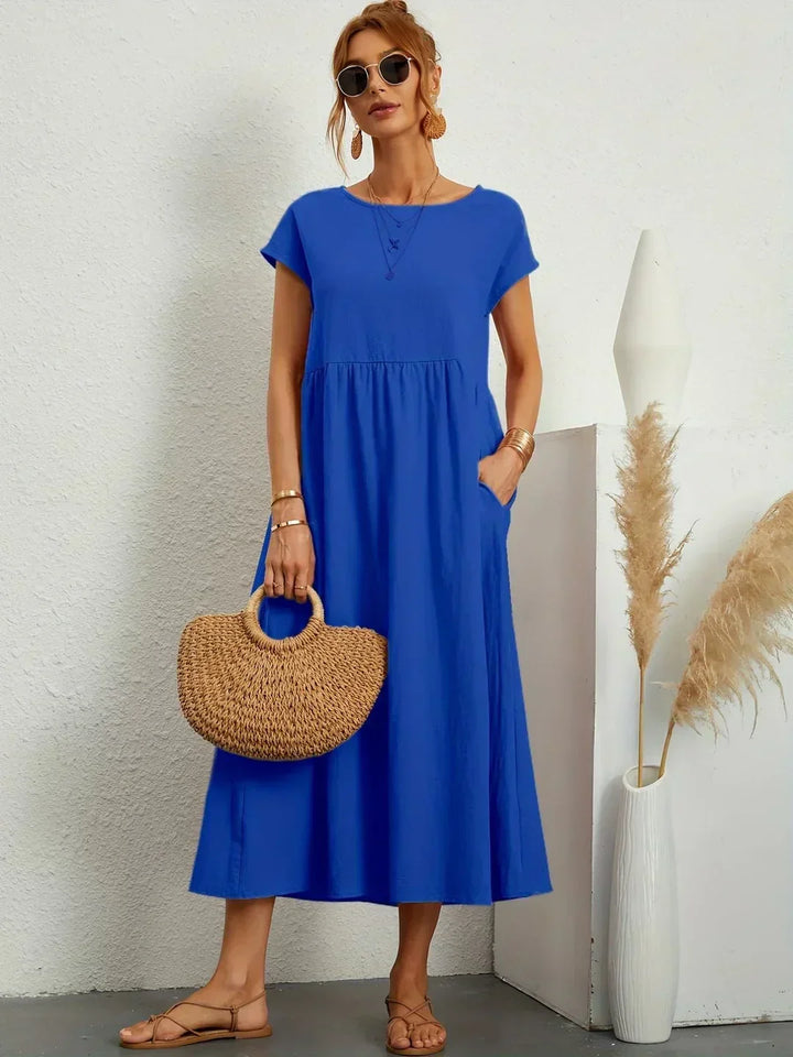 Lily | Fluid Midi Dress