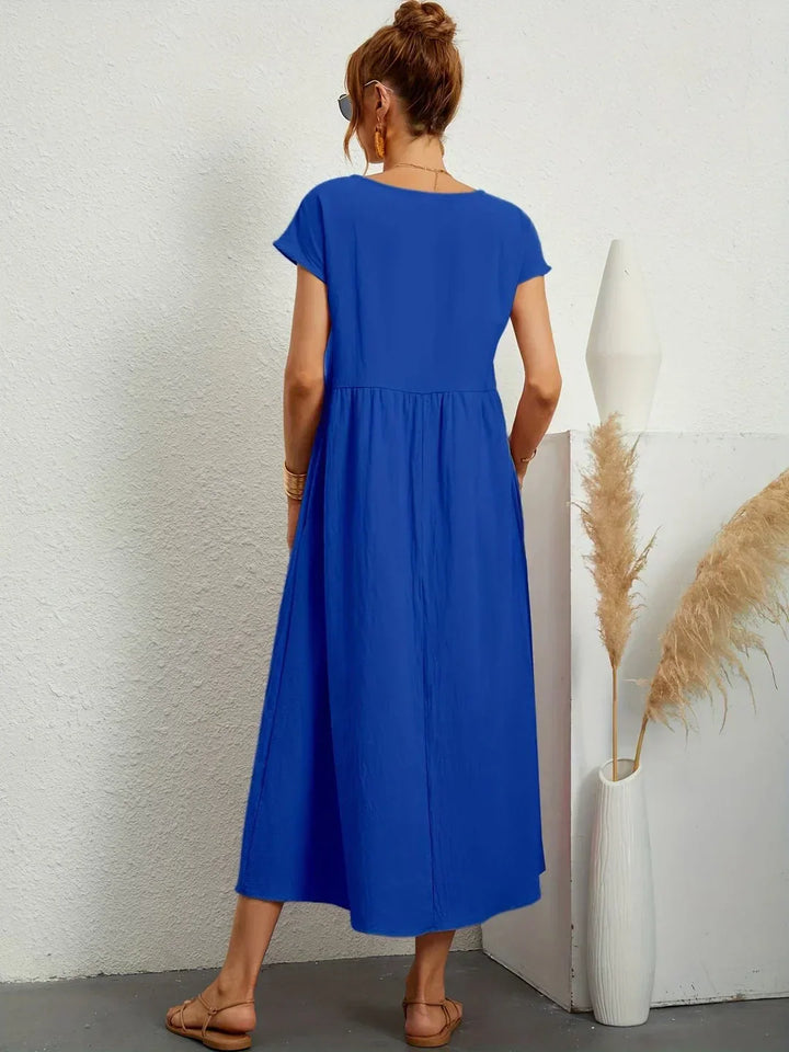 Lily | Fluid Midi Dress