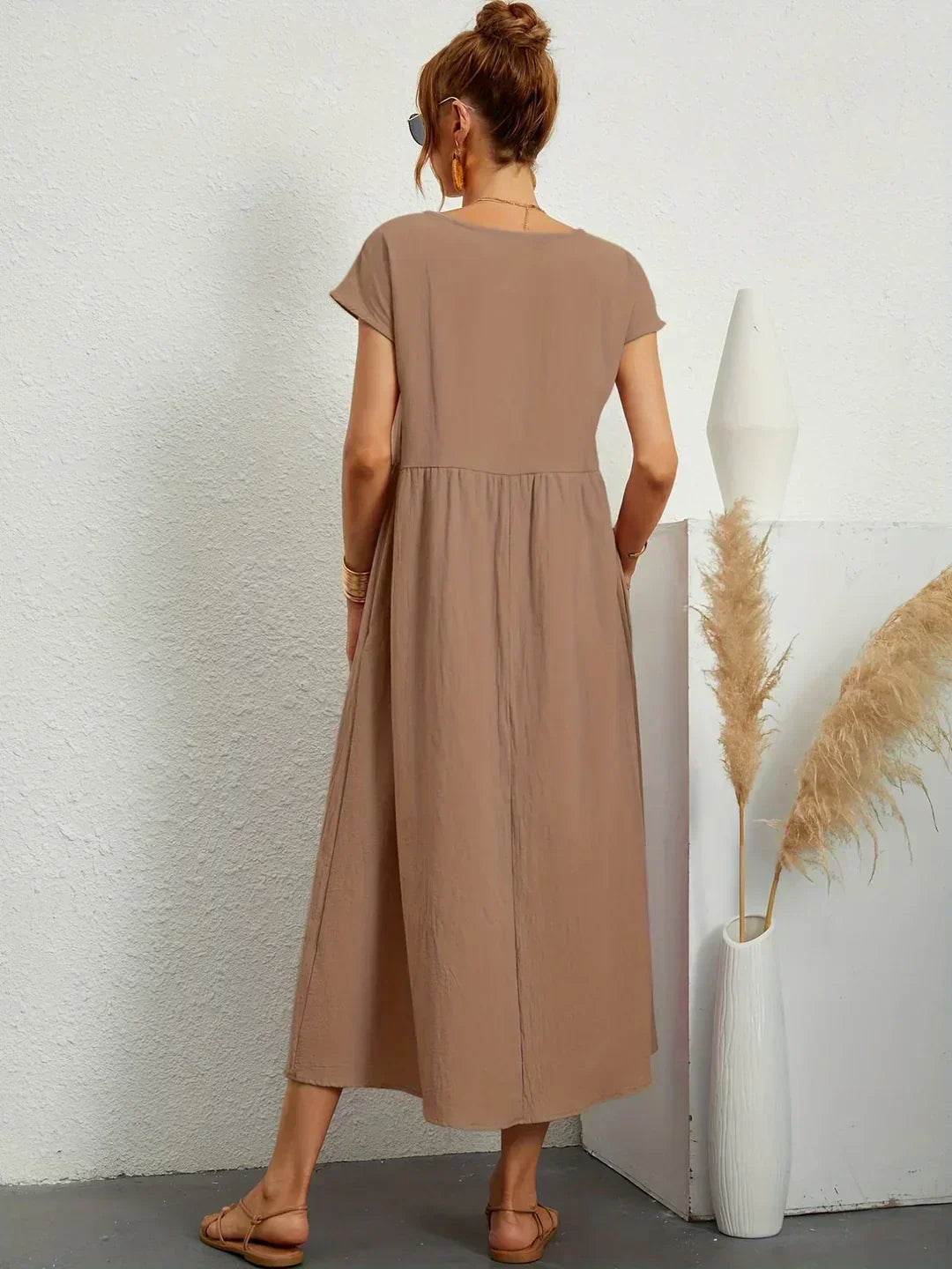 Lily | Fluid Midi Dress