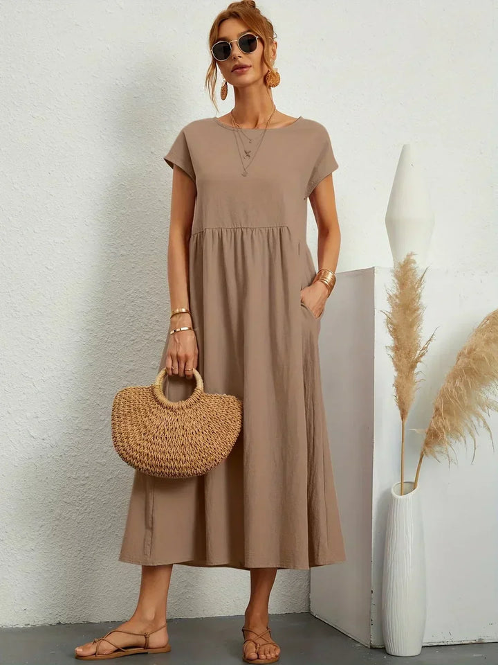 Lily | Fluid Midi Dress