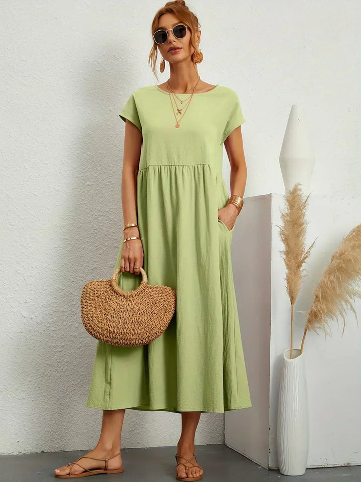 Lily | Fluid Midi Dress