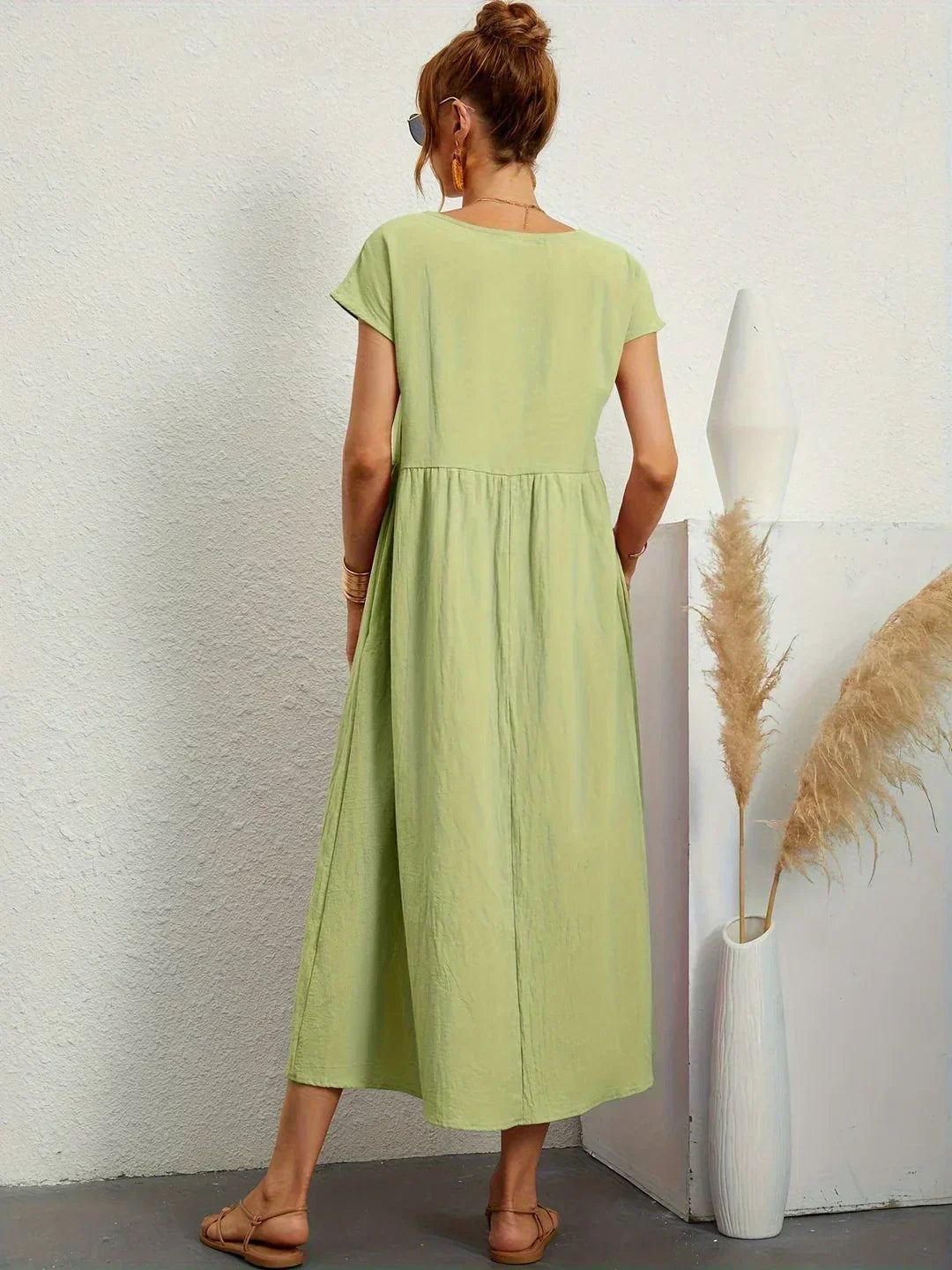 Lily | Fluid Midi Dress